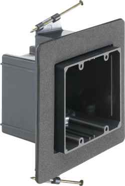 ARLINGTON INDUSTRIES FN102F Vapor Box, 7.664 x 6.312 Inch Size, 10Pk, Plastic | BK3DNC