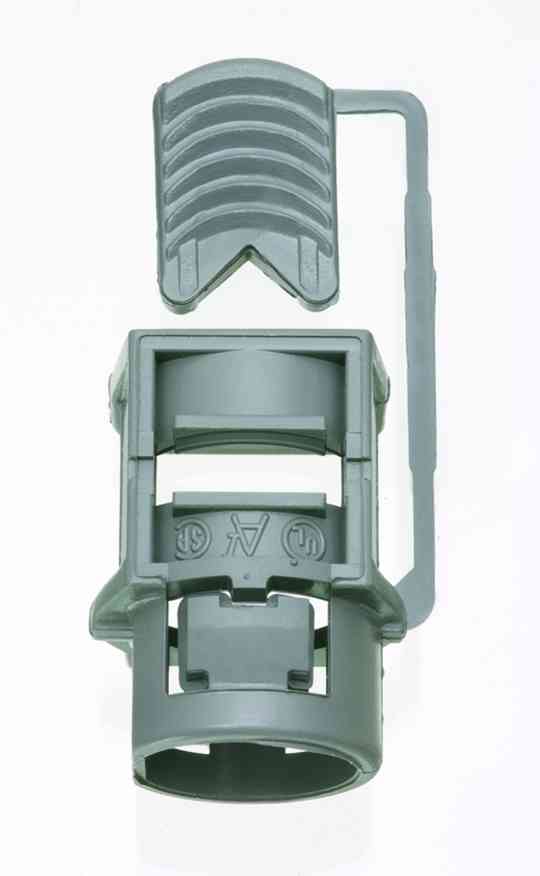 Push-In Connector, 1.125 x 1.125 Inch Size, Plastic
