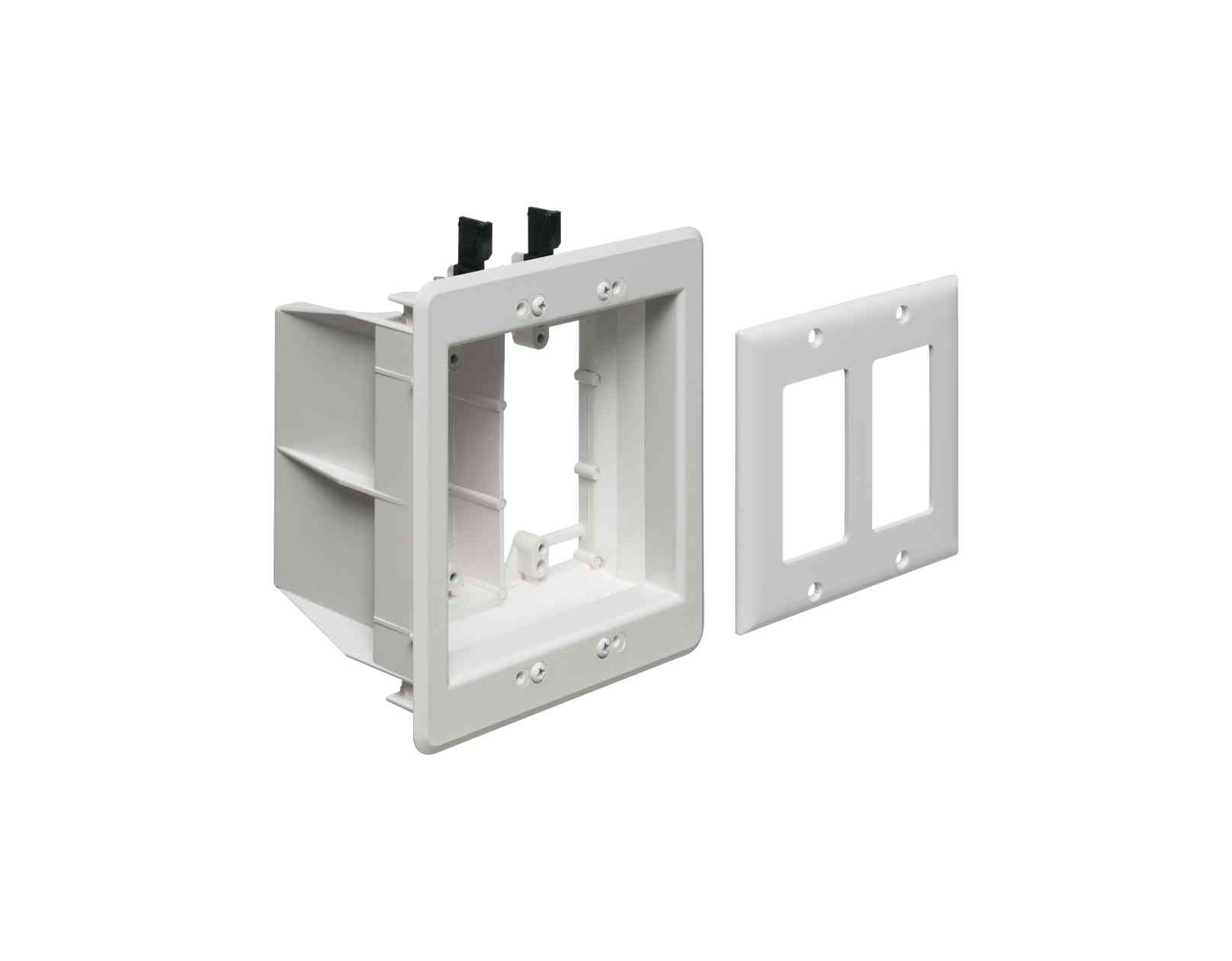 ARLINGTON INDUSTRIES TVBU505 TV Box Kit, 6.942 x 6.254 Inch Size, Plastic | BK3EPE