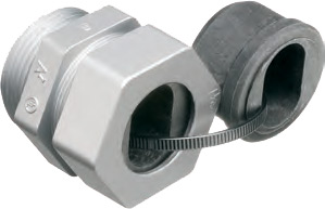 ARLINGTON INDUSTRIES WTC125 Entrance Cable Connector, 2.084 x 1.858 Inch Size, 50Pk, Zinc | BK3EQN