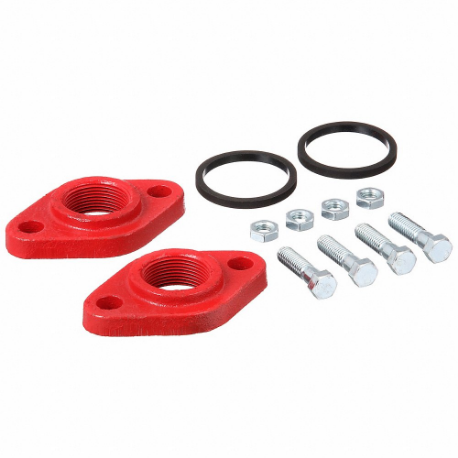 FLANGE CI 1.25 NPT F2+HWKIT