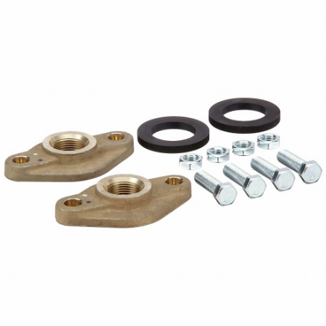 FLANGE LF BRZ 0.75 NPT F2+HWKIT