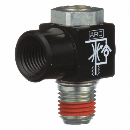 ARO 119307-500 Valve, 1/2 Inch NPT, 1/2 Inch NPT, 150 PSI, 130 cfm Max. CFM Valves | CN8VTL 2F855
