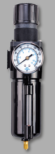 Arrow Pneumatics B752FGW Integral Filter/Regulator, 1/4 NPT, Internal Float Drain, Gauge | CJ4YEQ