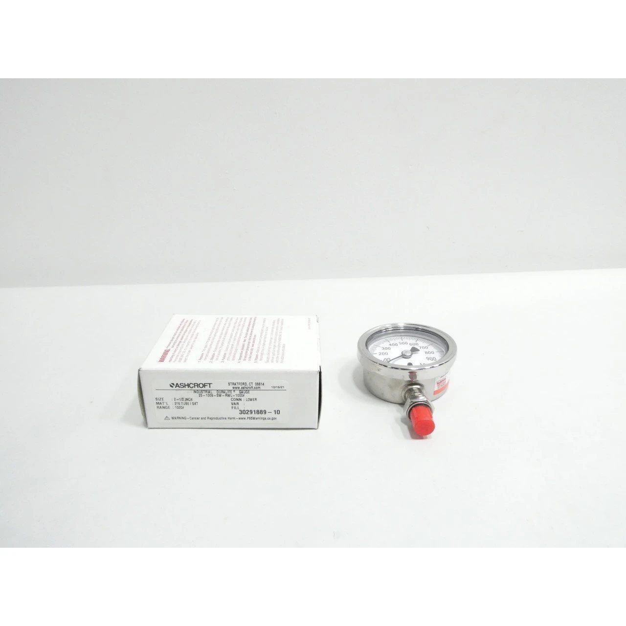 ASHCROFT 25-1009-SW-RWL-1000