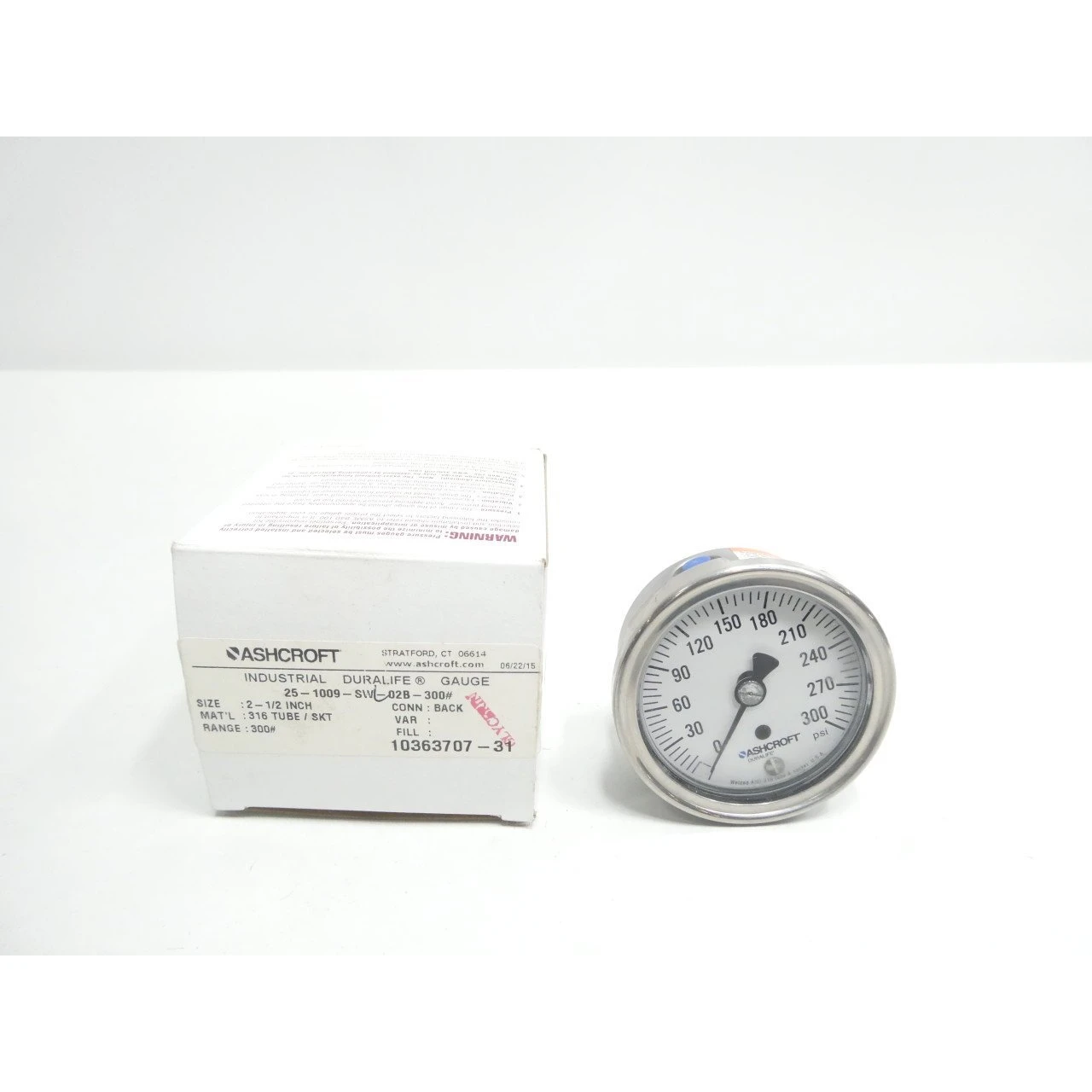 ASHCROFT 25-1009-SWL-02B-300#