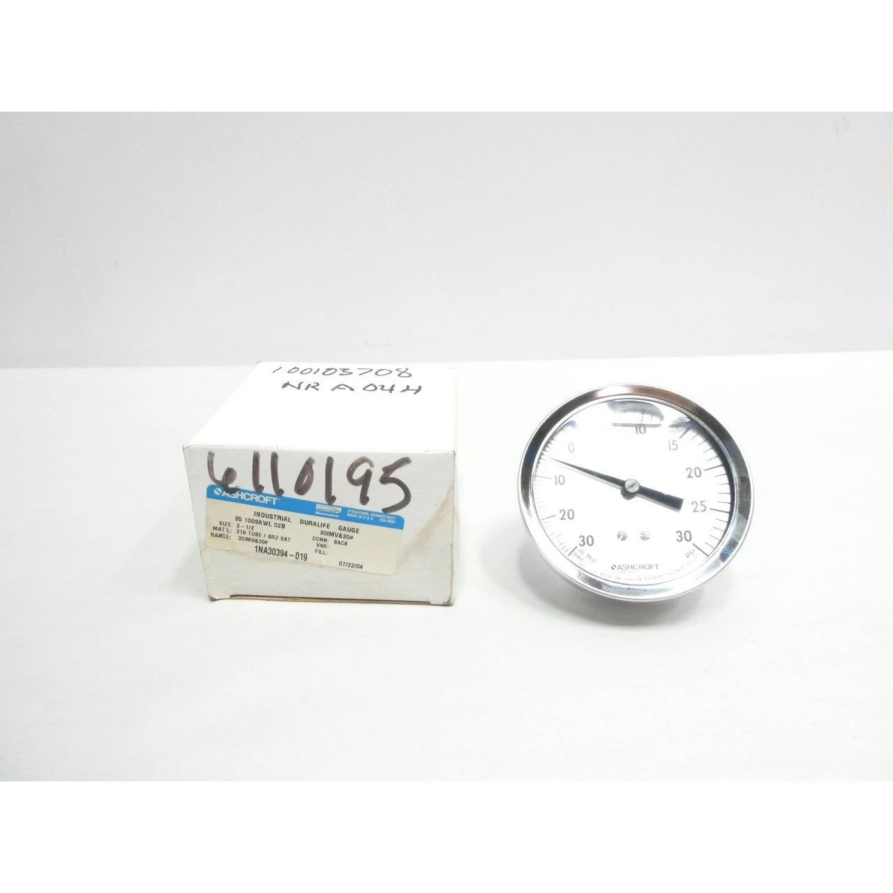 ASHCROFT 351009AWL02B