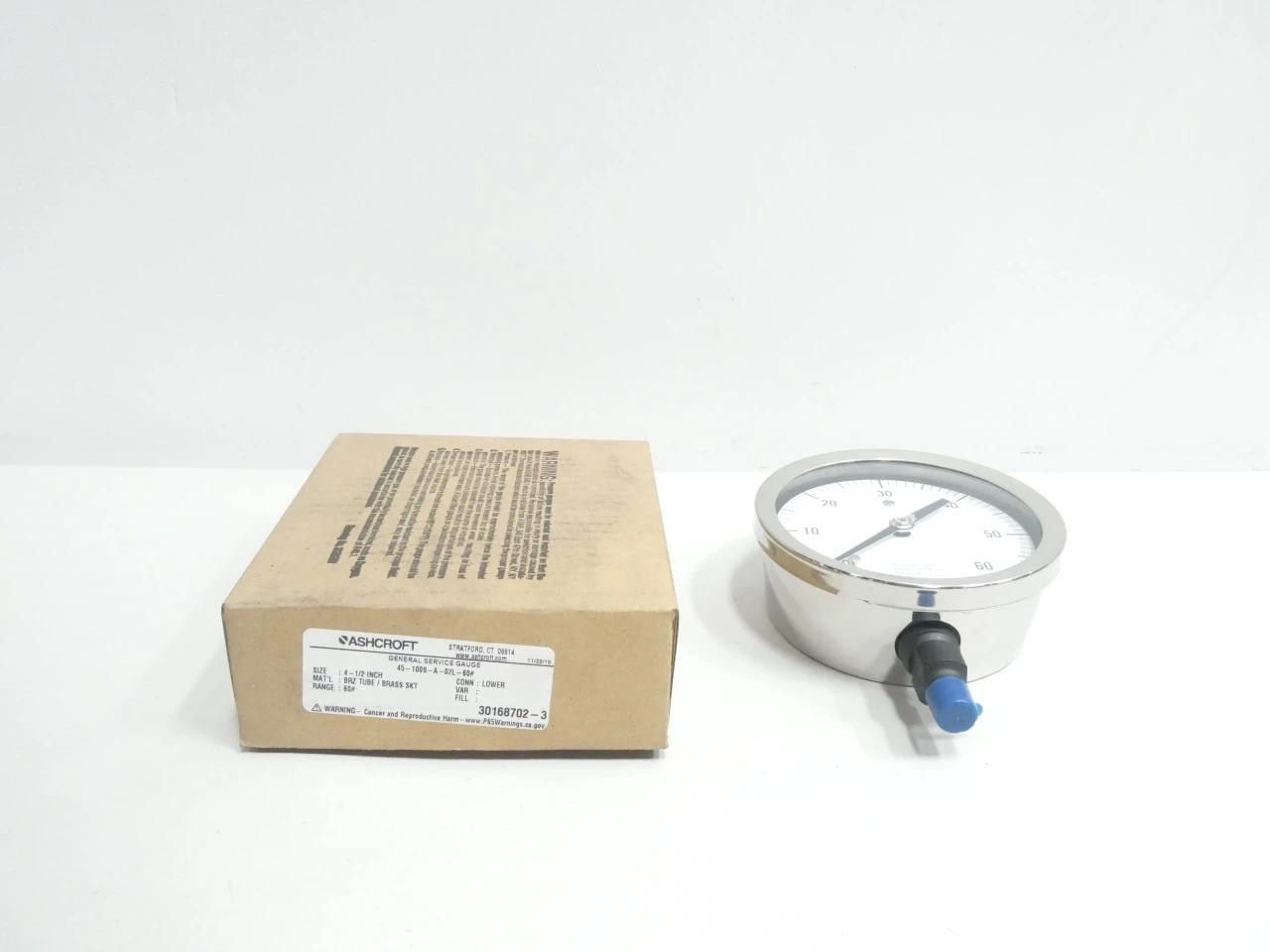 ASHCROFT 45-1009-A-02L-60#