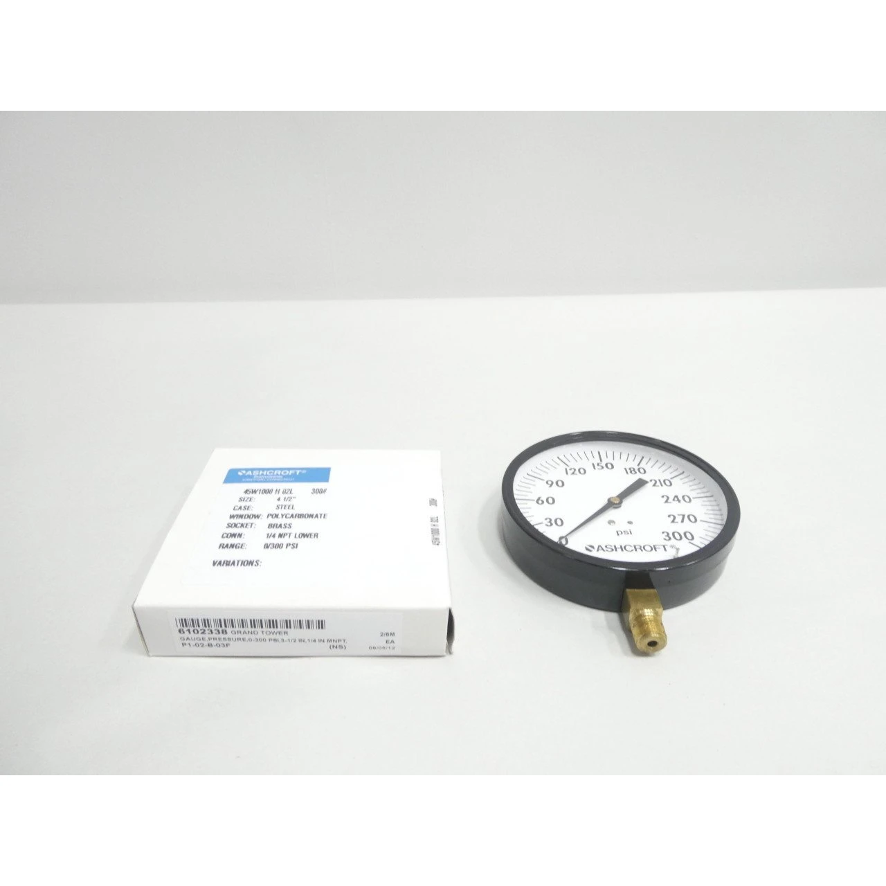 ASHCROFT 45W1000-H-02L-300#