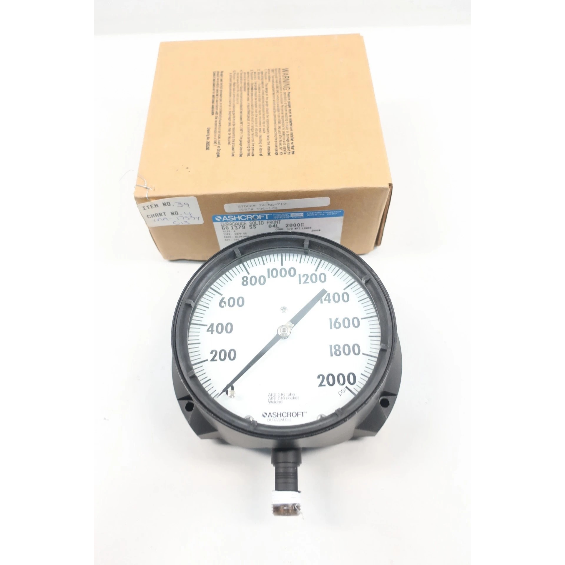 ASHCROFT 60-1379-SS-04L-2000