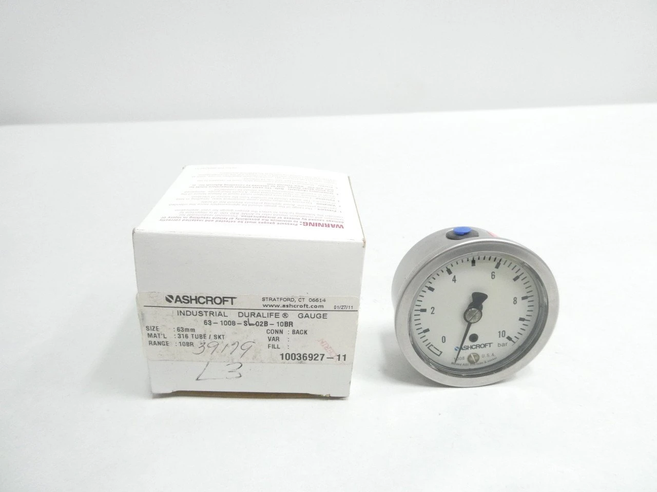 ASHCROFT 63-1008-SL-02B-10BR