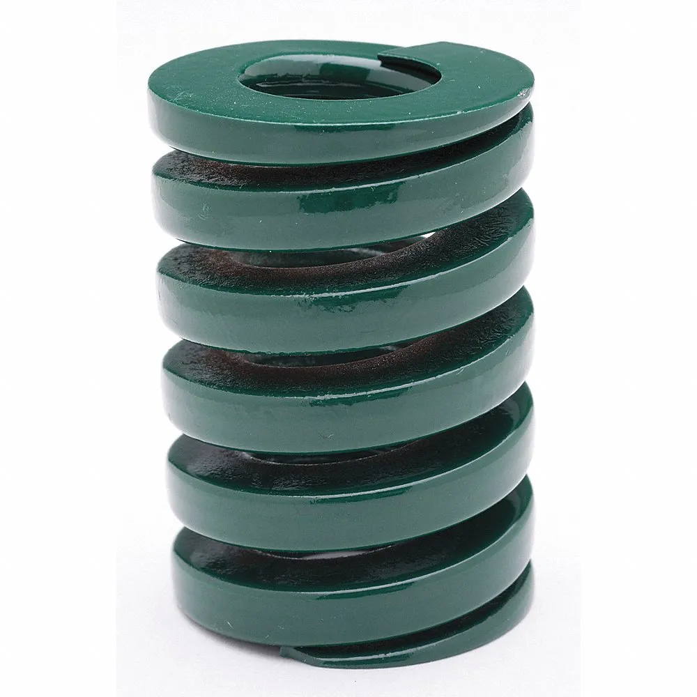 RAYMOND ASH018030 Die Spring, Oil Tempered Chrome Silicone, 30 mm Length, Green, Paint, 5 PK | CT8TKM 54JZ52