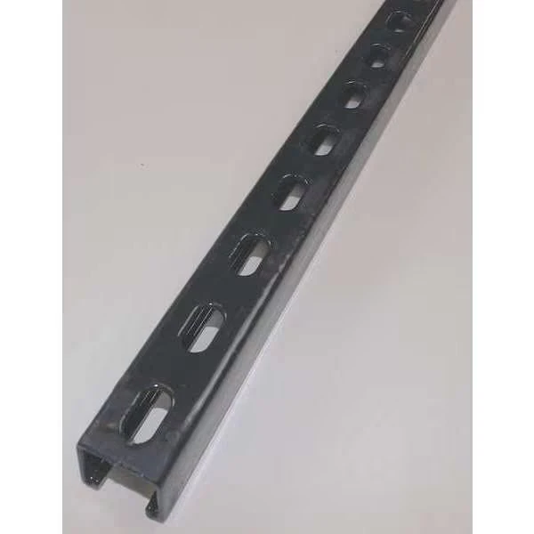 Channel, 1-5/8 Inch, Slotted Holes, PVC