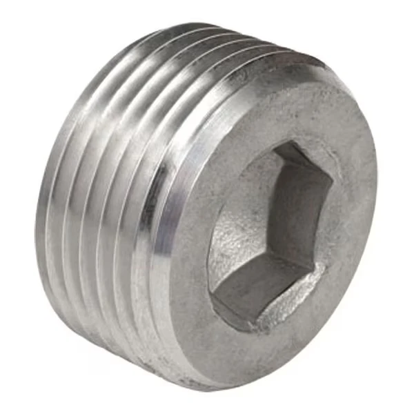 Counter-Sunk Hex Head Plug, 2-1/2in
