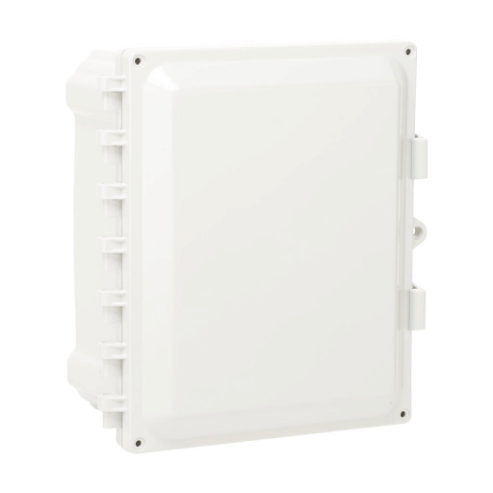 ATTABOX AH1084 Enclosure, 10 x 8 x 4 Inch Size, Wall Mount, Polycarbonate Light Gray | CV7JTP