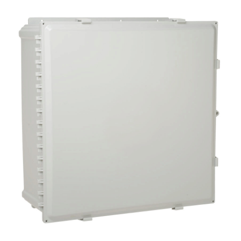 Enclosure, 24 x 24 x 10 Inch Size, Wall Mount, Polycarbonate Light Gray