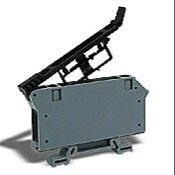 Terminal Block, Gray, 30A, 35mm Din Rail Mount