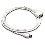 Servo Cable, 15-Pin D-Sub Hd15 Male To 6-Pin Ieee Connector, Shielded, Twisted Pair