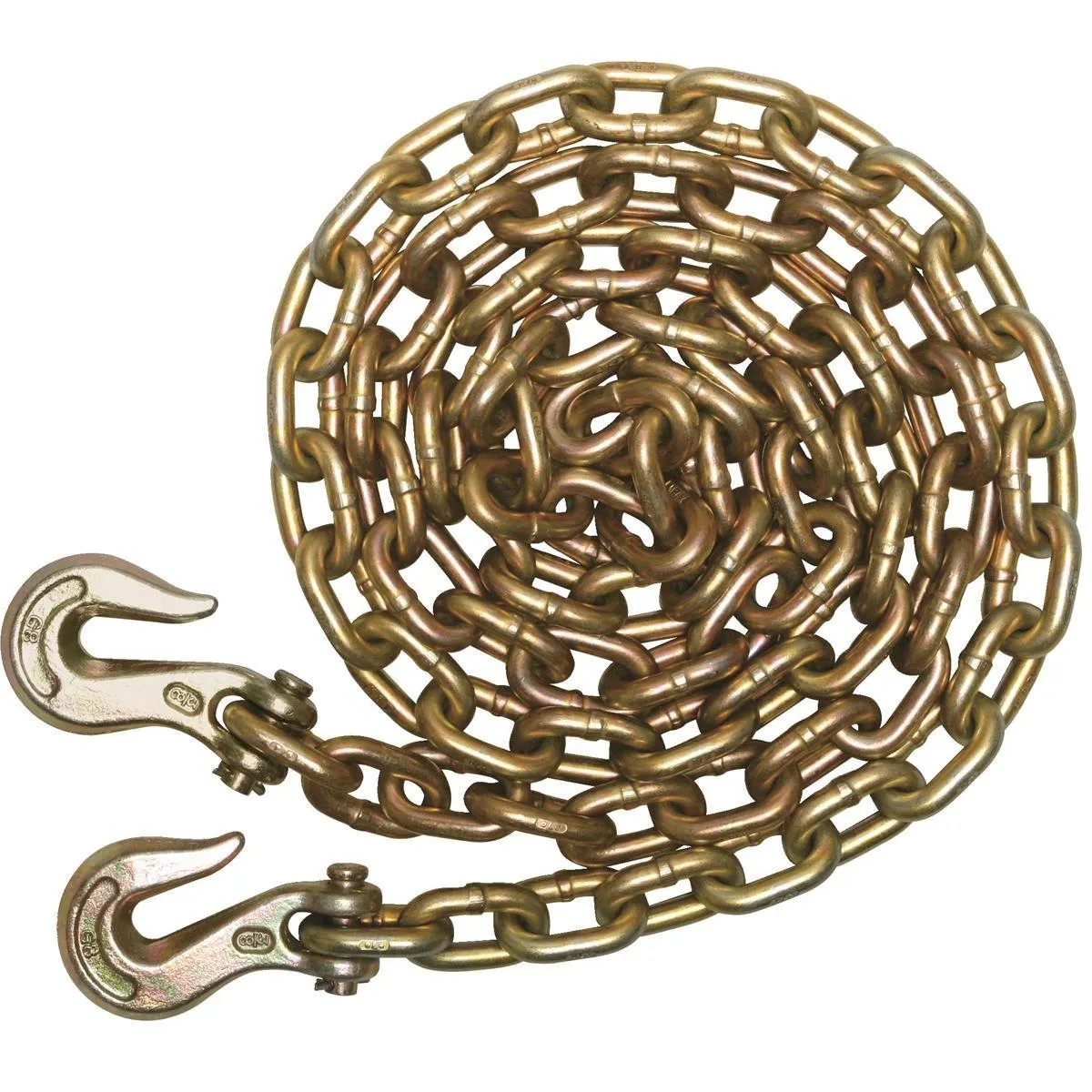 Binder Chain Assemblies with Grab Hooks
