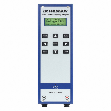 B&K PRECISION 603B B&K Precision Battery Capacity Analyzer, 30 Dc | CN9NEJ 492R14