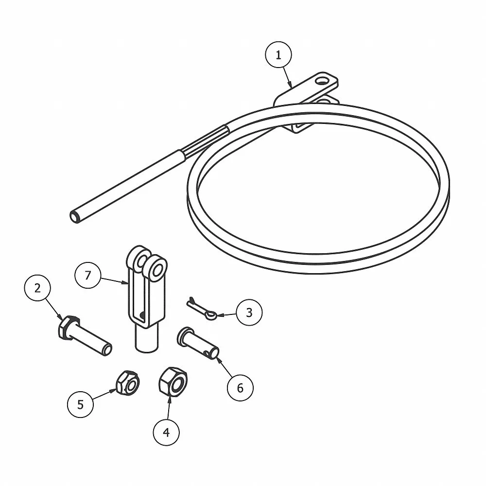 B & P MANUFACTURING 2006-309 Cable Kit | CE8QUE