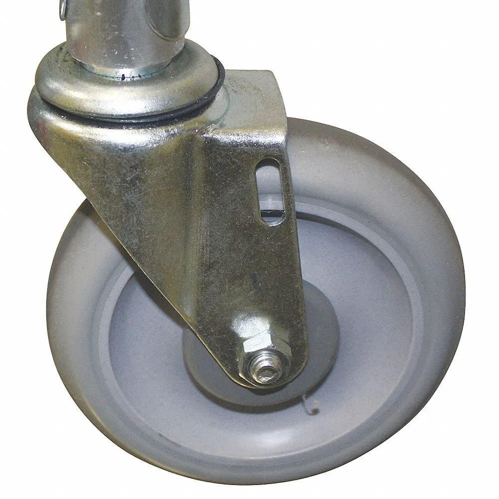 B & P MANUFACTURING 8021-002 Swivel Stem Caster, 5 x 1-1/4 Inch Size | CE8REZ