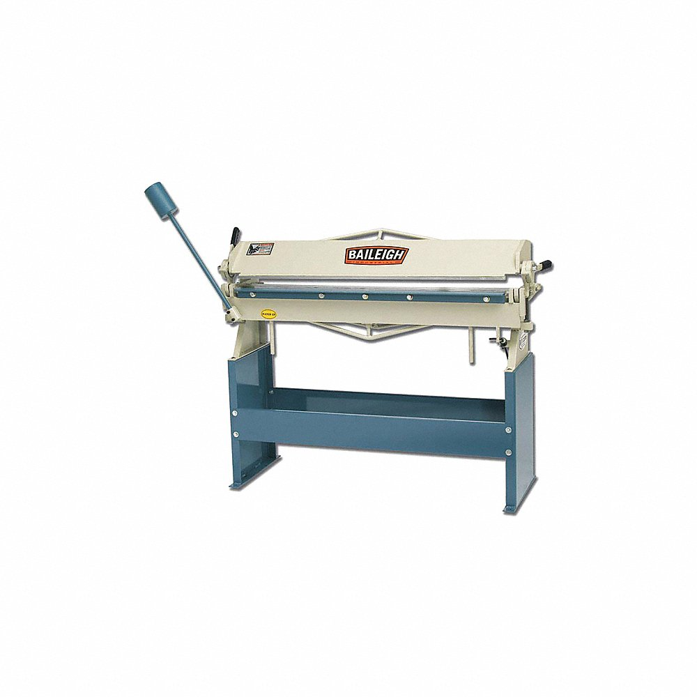 BAILEIGH INDUSTRIAL HB-4816 Sheet Metal Brake, Hand Lever, 16 Ga Capacity, 48 Inch Max. Bending Width | CN9AZM 31XU96