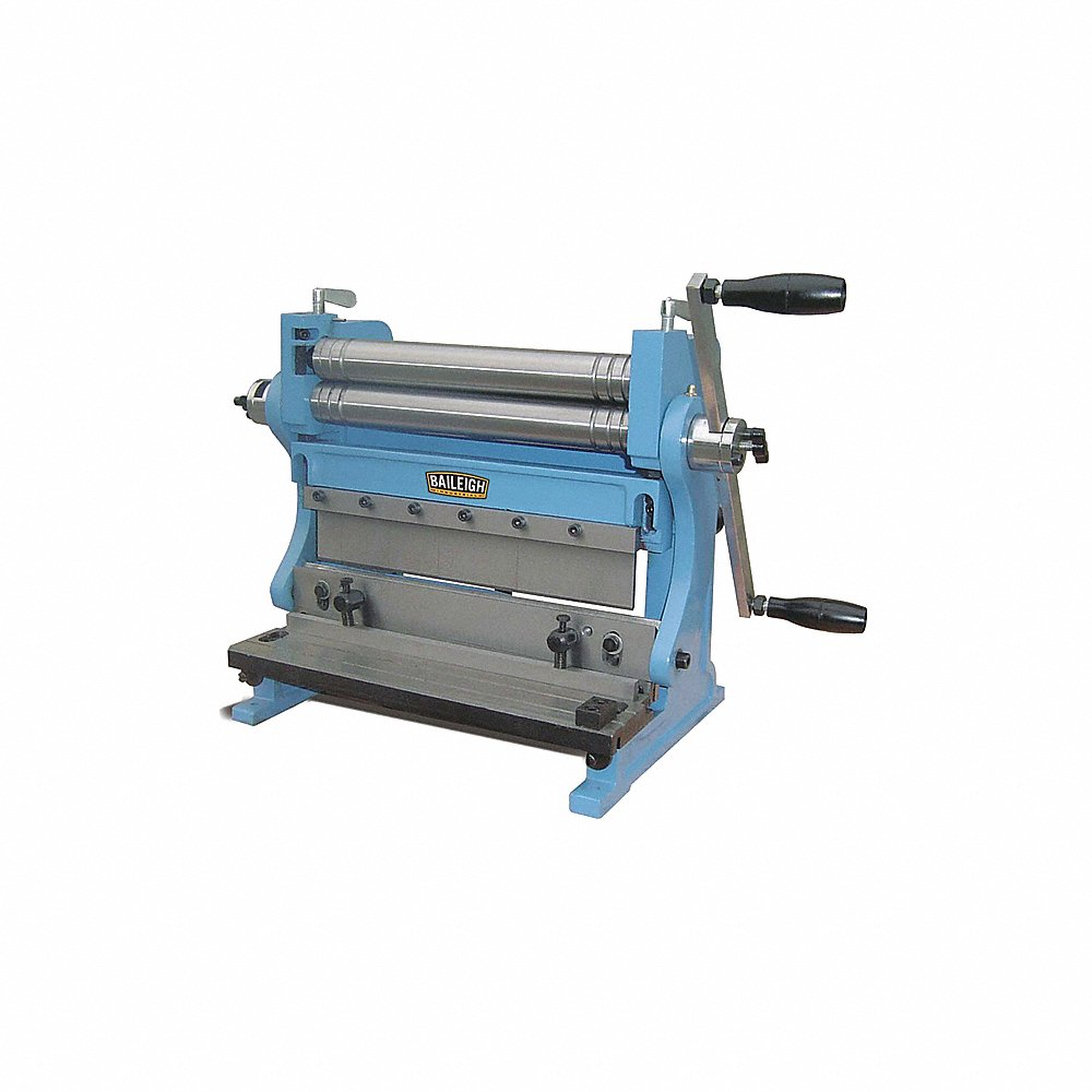 BAILEIGH INDUSTRIAL SBR-1220 Combination Machine, Bender/Roller/Shear, 20 ga Brake Capacity | CN9AQT 31XV59