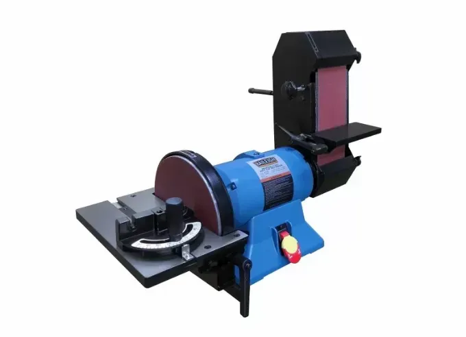 Industrial Bench Top Disc And Belt Sander, 9 Inch Disc, 4 X 36 Inch Belt Size