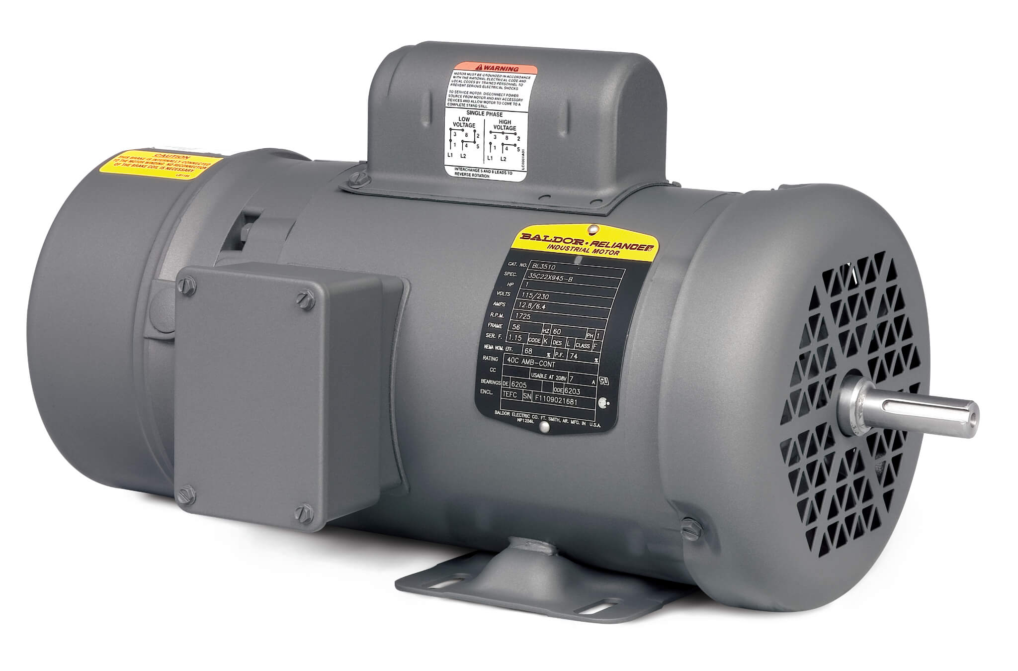 BALDOR MOTOR BL3510