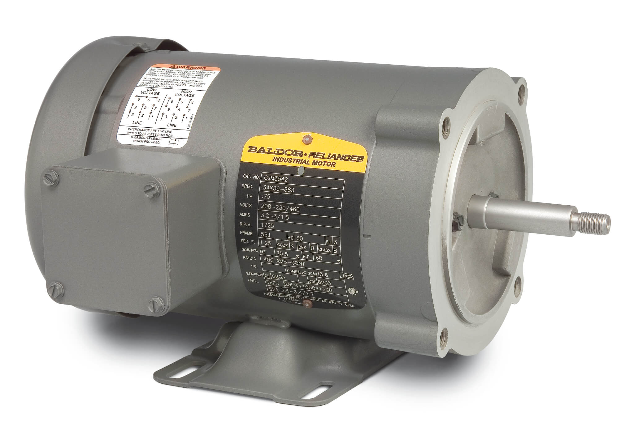 BALDOR MOTOR CJM3542
