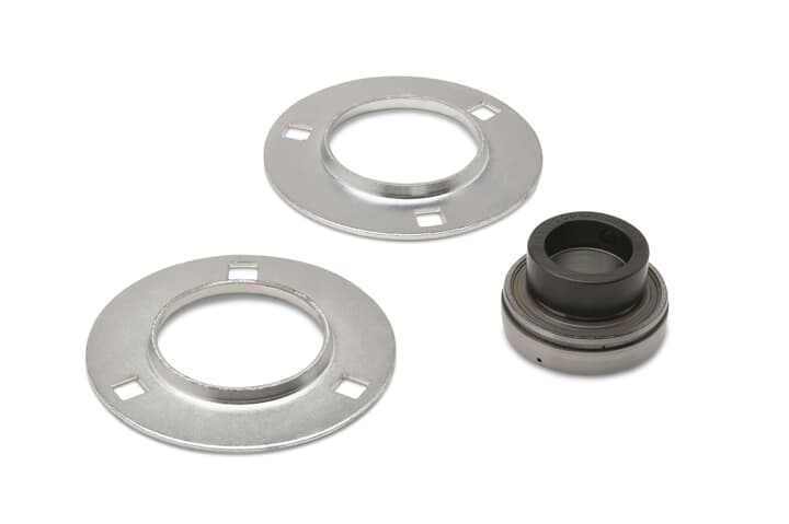 BALDOR / DODGE 128144 F3B-SLX-012 Flange-Mount Bearing | BN8QNC F3B-SLX-012
