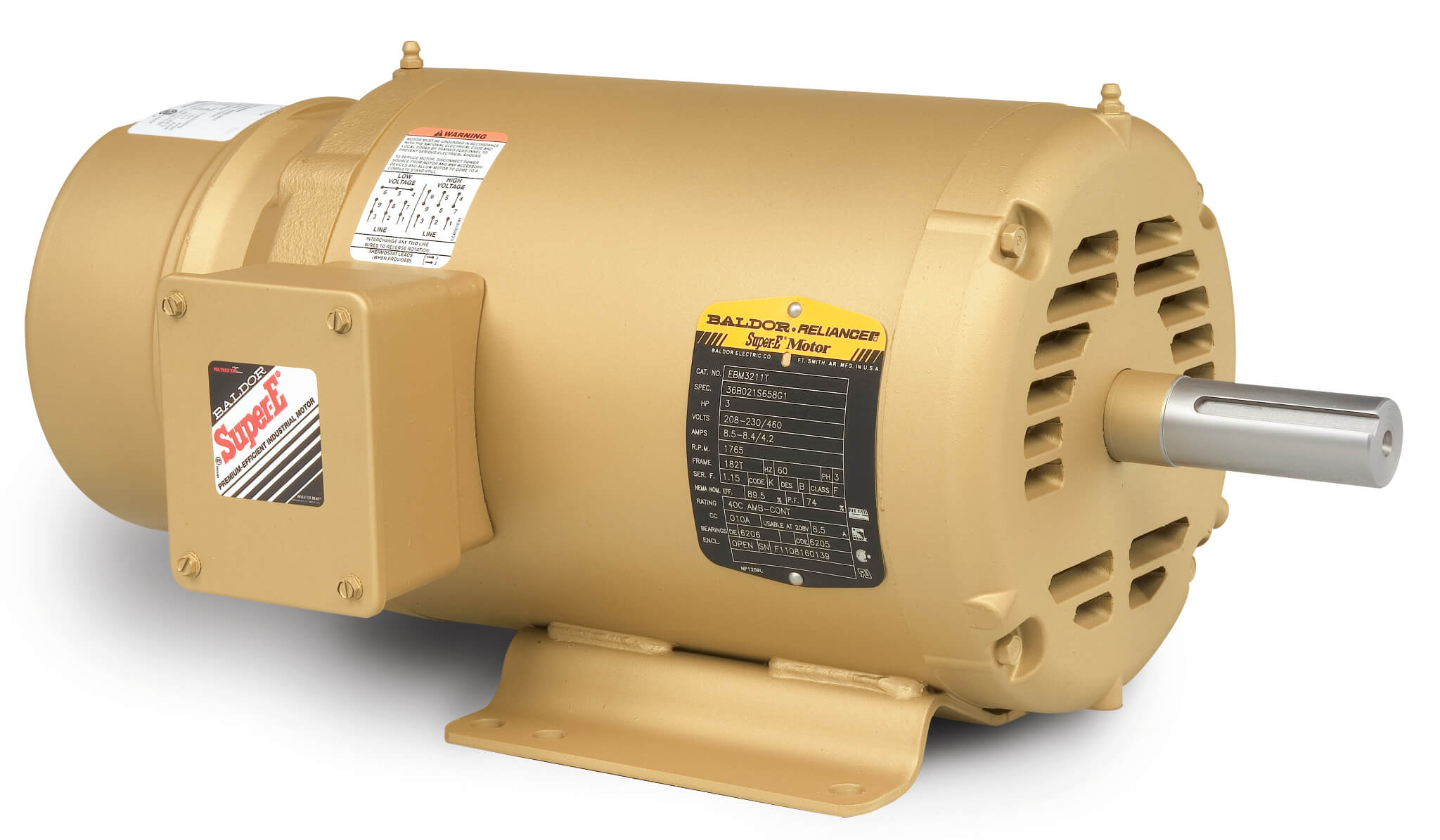 BALDOR MOTOR EBM3211T