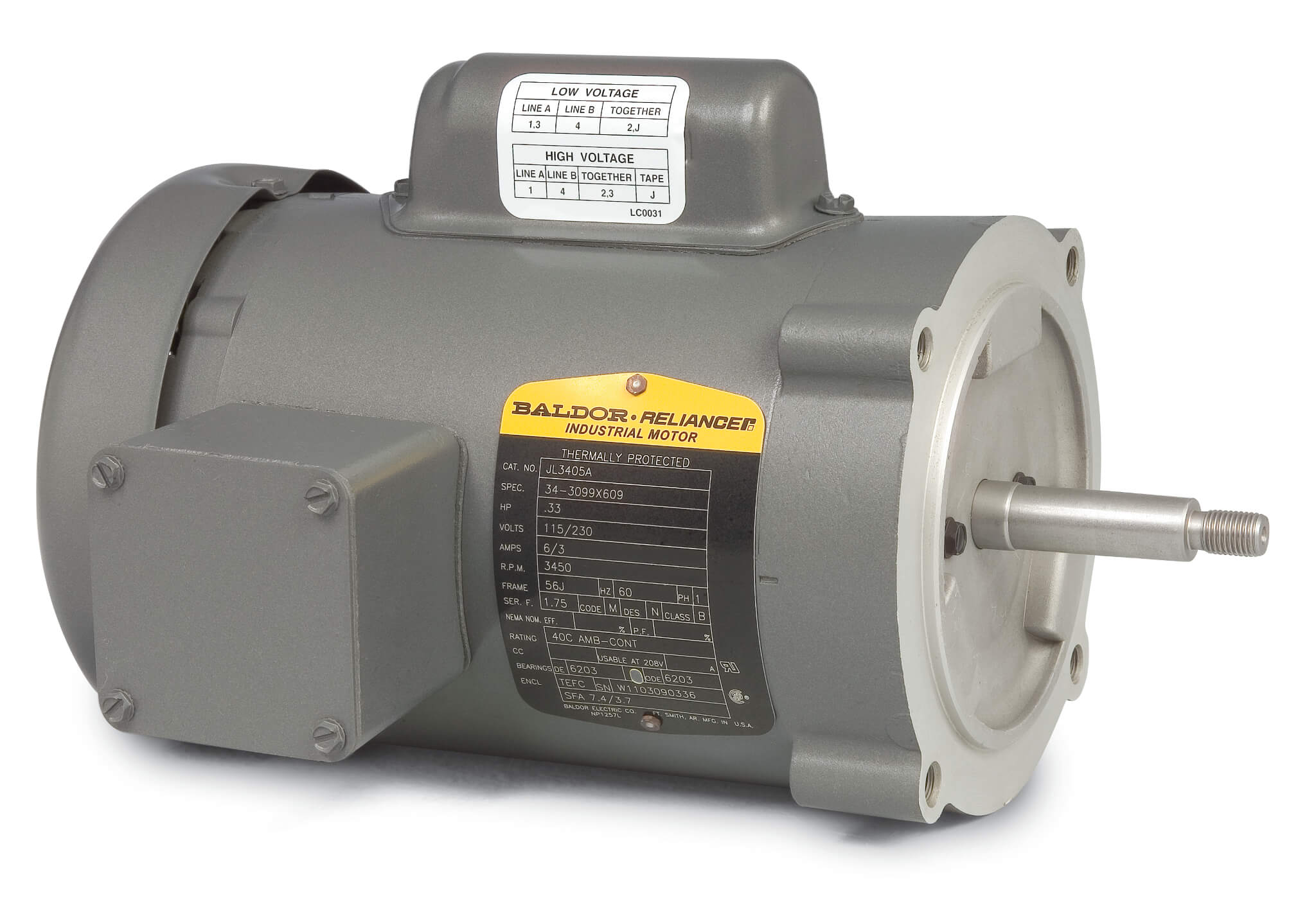 BALDOR MOTOR JL3513A