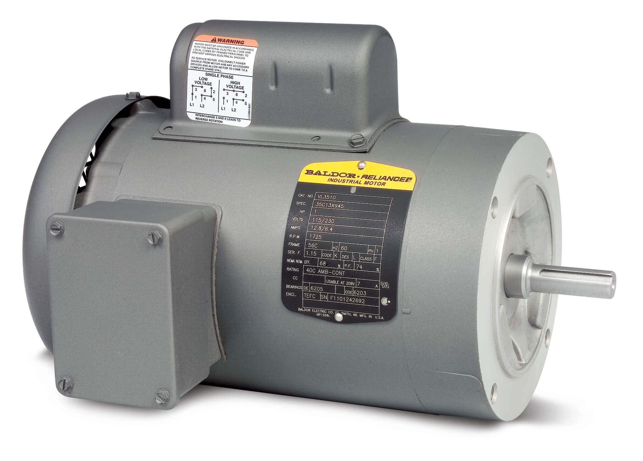BALDOR MOTOR VL3513-50