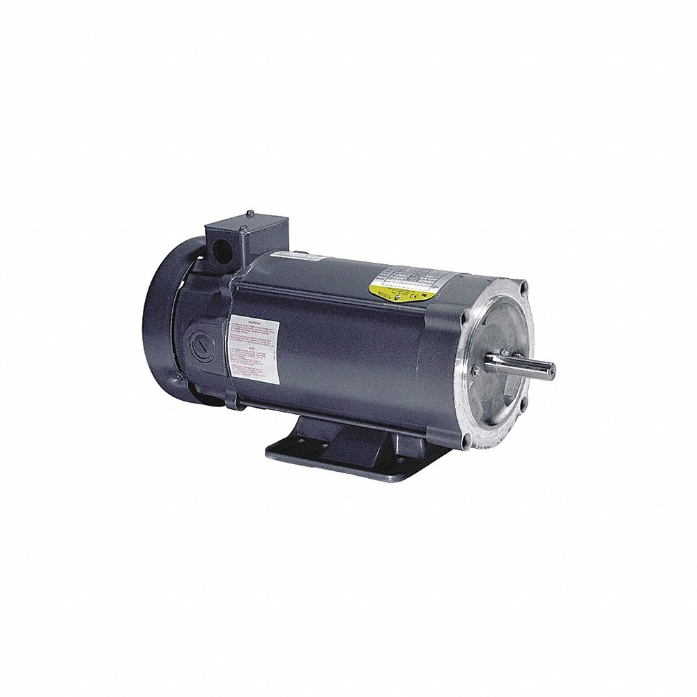 BALDOR MOTOR CDP3575 Permanent Magnet Motor, 180V DC, 1750 RPM, 1.5 hp, TEFC, 145TC Frame | AJ6PCB