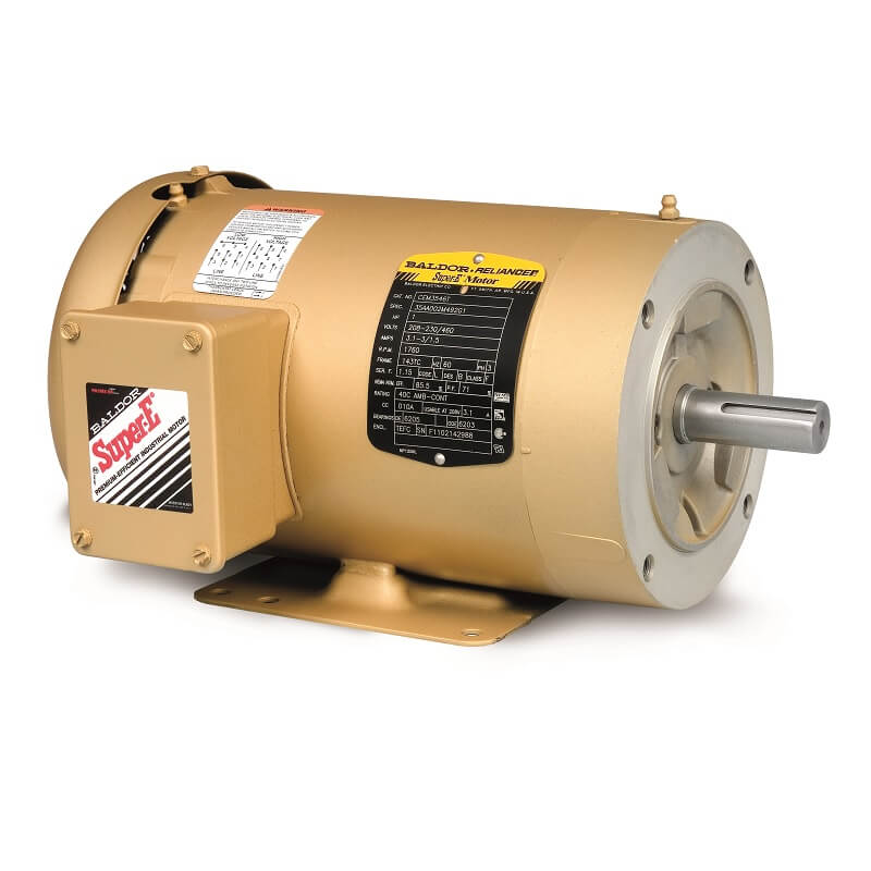 Three Phase Enclosed Motor, 1800 RPM, 60 Hz, 100 hp, TEFC, 405TSC Frame