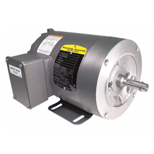 Three Phase Enclosed Motor, 230/460V, 1800 RPM, 60 Hz, 0.25 hp, TENV, 56C Frame