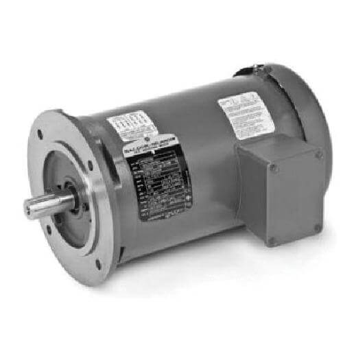 IEC Frame Motor, 1800 RPM, 60 Hz, 3 hp, 2.2kW, 3 Phase, TEFC, D100D Frame