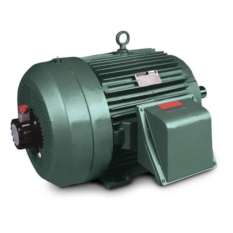 BALDOR MOTOR ZDVSNCP3584T Severe Duty Motor, 230/460V, 1800 RPM, 60 Hz, 1.5 hp, 3 Phase, TENV, 145TC Frame | AJ6ZTF