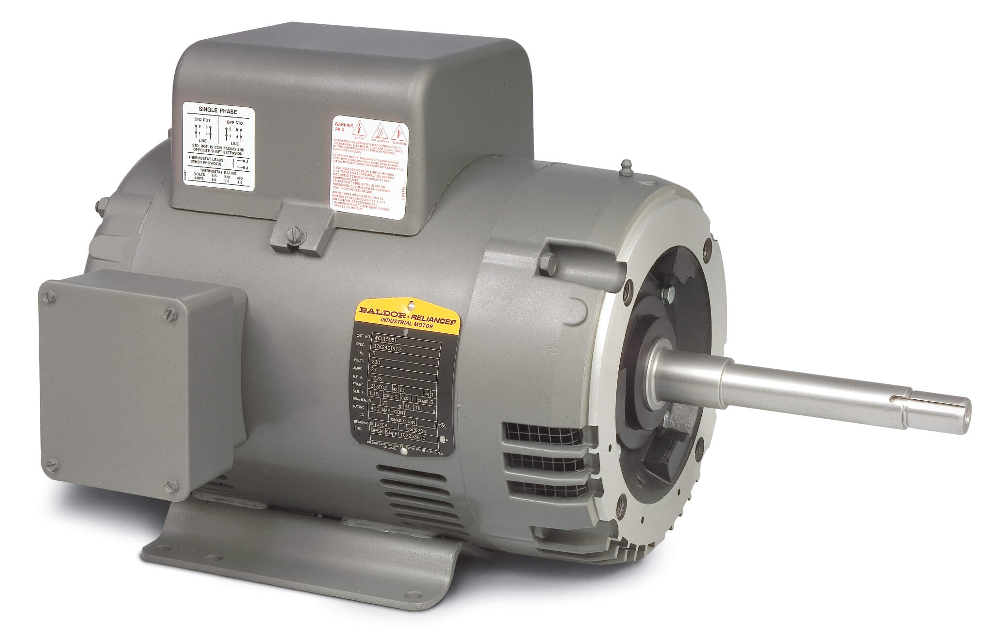 BALDOR MOTOR WCL1508T