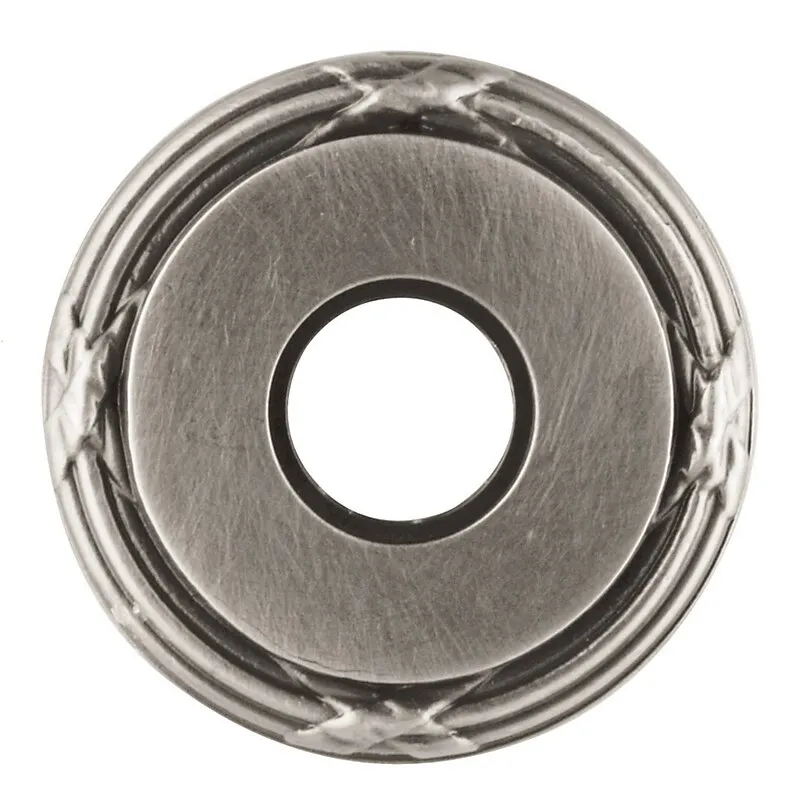 BALDWIN ESTATE 5021.056 Passage Pair Rosettes Lifetime Satin Nickel | CY7UPY