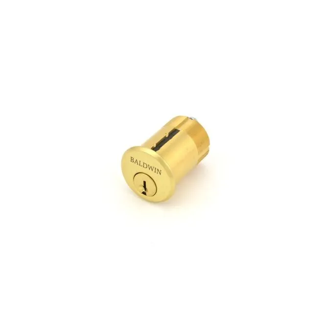 Satin Brass with Brown Cylinders Satin Brass with Brown