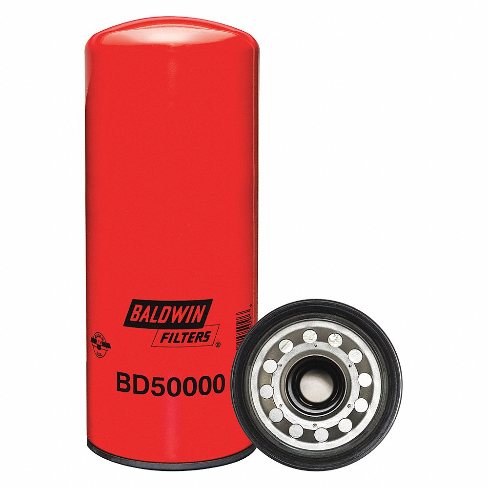 Oil Filter, Spin-On Design, 11-25/32 Inch H