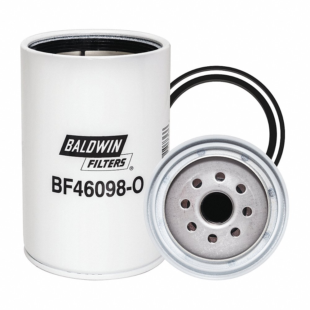 BALDWIN FILTERS BF46098-O Fuel Filter, 6-9/32 Inch H x 6-9/32 Inch L | CY7QQE