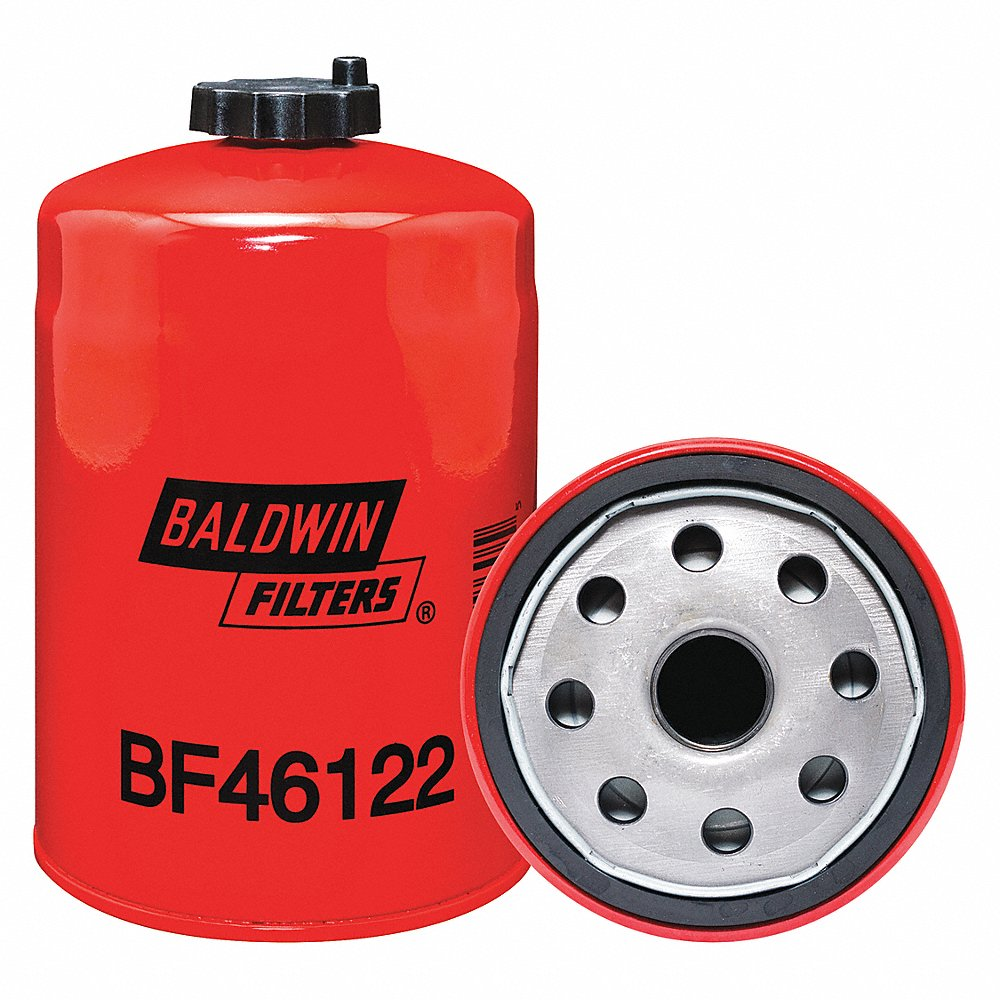 BALDWIN FILTERS BF46122 Fluid Filter, Diesel Fuel, Can-Type | CY7QXR