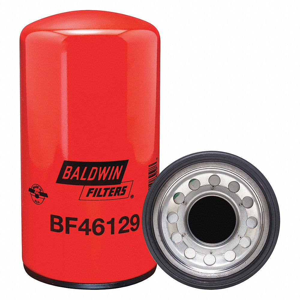 BALDWIN FILTERS BF46129 Fuel Filter, 5 Micron Rating, 8-27/32 Inch L | CY7QGV