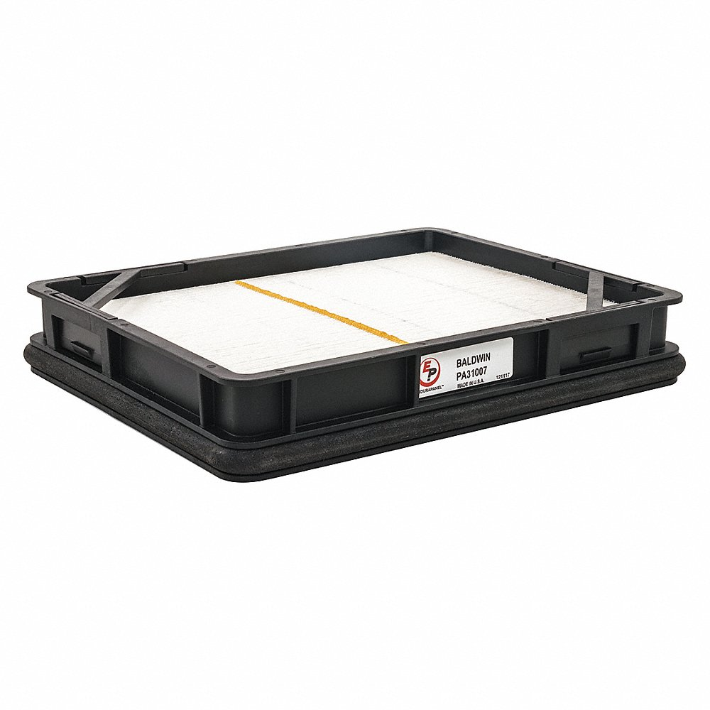 BALDWIN FILTERS PA31007 Air Filter, Element, Panel Design, 1-7/16 InchH | CY7RPF