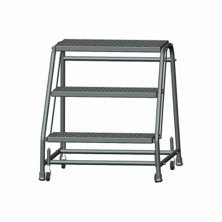 BALLYMORE 326PSU Rolling Ladder, 28 1/2 Inch Platform Height, 10 Inch Platform Depth | CN9BYD 8DV87