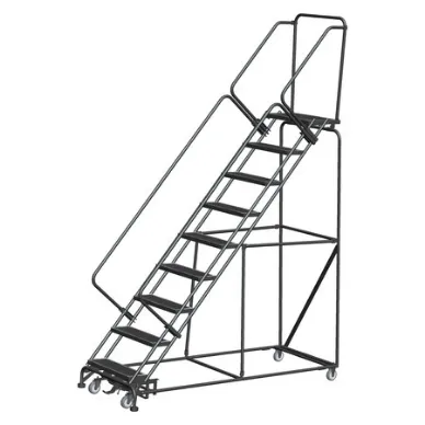 BALLYMORE WA-SW-093214P Slope Lockstep Roll Ladder, Steel, 90 Inch Height | CN9CRZ 41LJ25